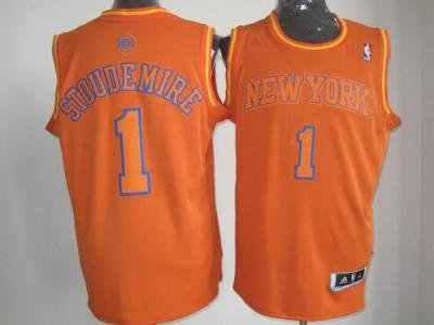 nba new york knicks #1 stoudemire orange(fullorange)