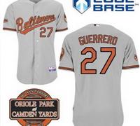 Baltimore Orioles 27# Vladimir Guerrero Grey Cool Base MLB Jersey W 20th Anniversary Patch Baltimore Orioles 27# Vladimir Guerrero Grey Cool Base MLB Jersey W 20th Anniversary Patch