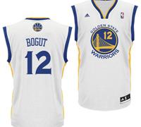Golden State Warriors Andrew Bogut #12 White Jersey