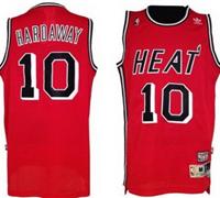 Miami Heat 10# Tim Hardaway Soul Swingman Red NBA Jerseys