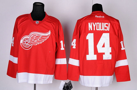 NHL Jerseys Deroit Red Wings 14 NYQUISI RED jerseys NHL Jerseys Deroit Red Wings 14 NYQUISI RED jerseys