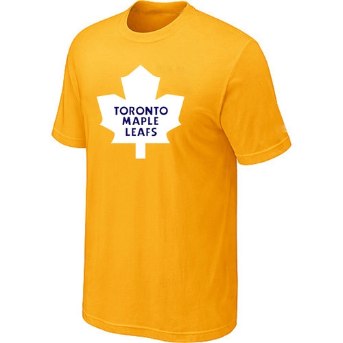 NHLToronto Maple Leafs Big & Tall Logo Yellow T-Shirt