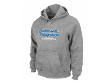 Carolina Panthers Authentic font Pullover Hoodie Grey Carolina Panthers Authentic font Pullover Hoodie Grey