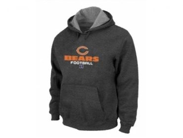 Chicago Bears Critical Victory Pullover Hoodie D.Grey