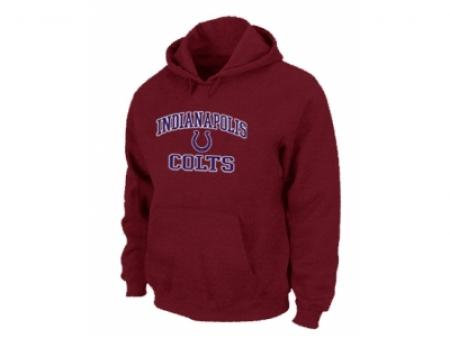 Indianapolis Colts Heart & Soul Pullover Hoodie Red