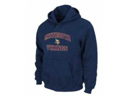 Minnesota Vikings Heart & Soul Pullover Hoodie D.Blue