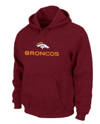 Denver Broncos Shield Nailhead Performance Hoodie -RED