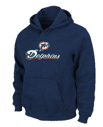 Miami Dolphins Authentic Logo Pullover Hoodie D.Blue Miami Dolphins Authentic Logo Pullover Hoodie D.Blue