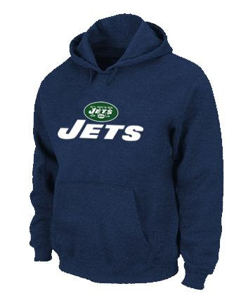 New York Jets Authentic Logo Pullover Hoodie D.Blue New York Jets Authentic Logo Pullover Hoodie D.Blue