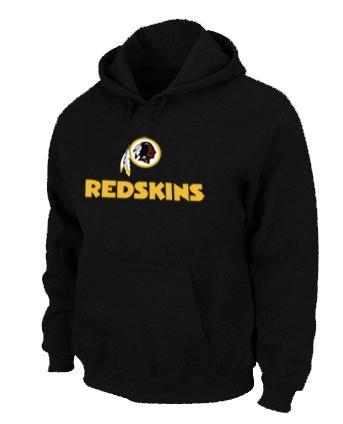 Washington Redskins Shield Nailhead Performance Hoodie - Black Washington Redskins Shield Nailhead Performance Hoodie - Black