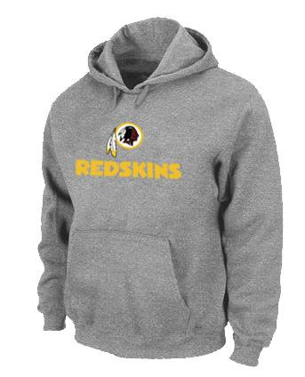Washington Redskins Shield Nailhead Performance Hoodie - Grey Washington Redskins Shield Nailhead Performance Hoodie - Grey