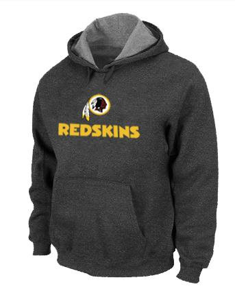 Washington Redskins Shield Nailhead Performance Hoodie - D.Grey Washington Redskins Shield Nailhead Performance Hoodie - D.Grey