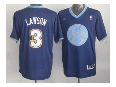 nba denver nuggets #3 lawson blue(2013 Christmas edition)