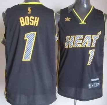NBA Jerseys Miami Heat #1 bosh black(2013 new)