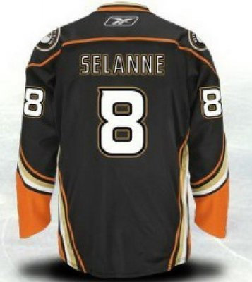 Anaheim Ducks 8 Teemu Selanne Black NHL Jerseys Anaheim Ducks 8 Teemu Selanne Black NHL Jerseys