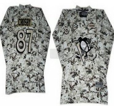Kids Pittsburgh Penguins 87 Sidney Crosby White Camo NHL Jerseys Kids Pittsburgh Penguins 87 Sidney Crosby White Camo NHL Jerseys