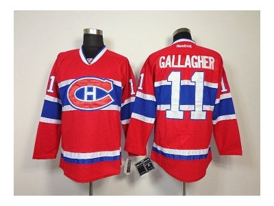 nhl jerseys montreal canadiens #11 gallagher red