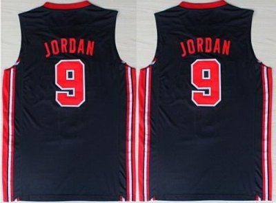 USA Basketball 1992 Olympic Dream Team Blue Jerseys 9# Michael Jordan USA Basketball 1992 Olympic Dream Team Blue Jerseys 9# Michael Jordan