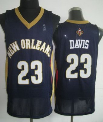 Charlotte Hornets 23 Anthony Davis Blue Revolution 30 NBA Jerseys