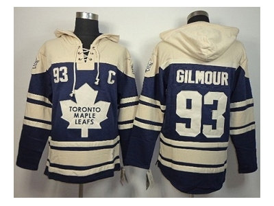 nhl jerseys toronto maple leafs #93 gilmour blue-cream(pullover hooded sweatshirt)(patch C) nhl jerseys toronto maple leafs #93 gilmour blue-cream(pullover hooded sweatshirt)(patch C)