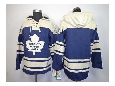 nhl jerseys toronto maple leafs blank blue-cream(pullover hooded sweatshirt) nhl jerseys toronto maple leafs blank blue-cream(pullover hooded sweatshirt)