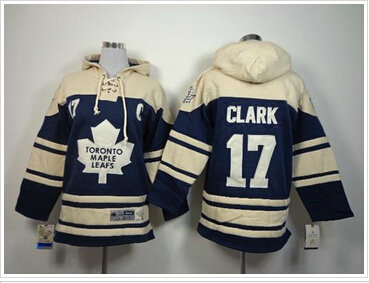 Youth NHL Maple Leafs #17 Wendel Clark Blue Sawyer Hooded Sweatshirt Jersey Youth NHL Maple Leafs #17 Wendel Clark Blue Sawyer Hooded Sweatshirt Jersey