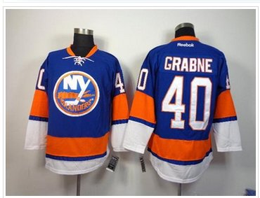 New York Islanders #40 Michael Grabner Baby Blue Home NHL Jersey