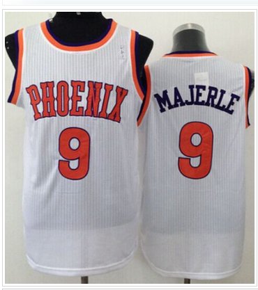 Phoenix Suns #9 Dan Majerle White New Throwback NBA Jersey