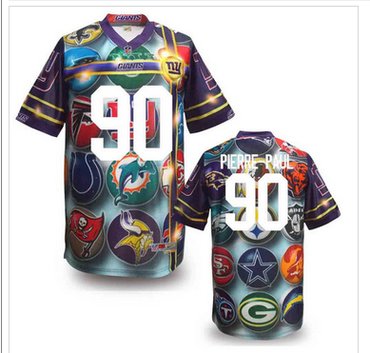 New York Giants #90 Jason Pierre-Paul Stitched NFL Elite Fanatical Version Jersey (10)