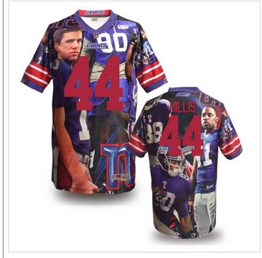 New York Giants #44 Andre Williams Stitched NFL Elite Fanatical Version Jersey (7)