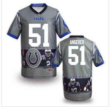 Indianapolis Colts #51 Pat Angerer Stitched NFL Elite Fanatical Version Jersey (6)