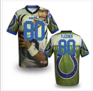Indianapolis Colts #80 Coby Fleener Stitched NFL Elite Fanatical Version Jersey (5)