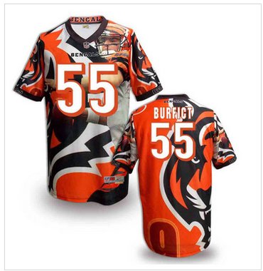 Cincinnati Bengals #55 Vontaze Burfict Stitched NFL Elite Fanatical Version Jersey (5)