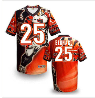 Cincinnati Bengals #25 Giovani Bernard Stitched NFL Elite Fanatical Version Jersey (6)