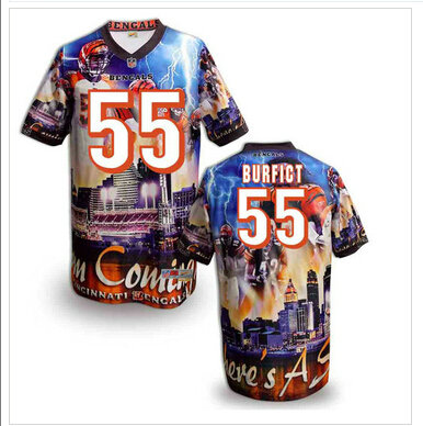Cincinnati Bengals #55 Vontaze Burfict Stitched NFL Elite Fanatical Version Jersey (2)