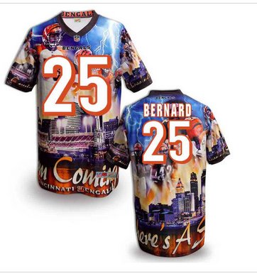 Cincinnati Bengals #25 Giovani Bernard Stitched NFL Elite Fanatical Version Jersey (2)