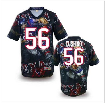 Houston Texans #56 Brian Cushing Stitched NFL Elite Fanatical Version Jersey (1)