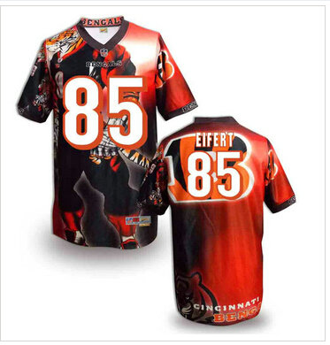 Cincinnati Bengals 85# Tyler Eifert Stitched NFL Elite Fanatical Version Jersey (3)