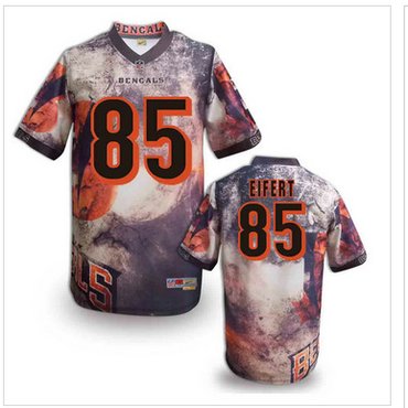 Cincinnati Bengals 85# Tyler Eifert Stitched NFL Elite Fanatical Version Jersey (11)