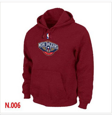 NBA New Orleans Pelican Pullover Hoodie Red