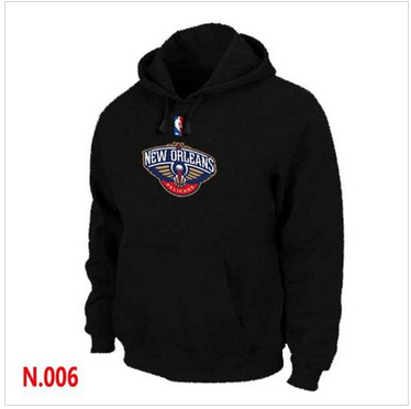 NBA New Orleans Pelican Pullover Hoodie Black