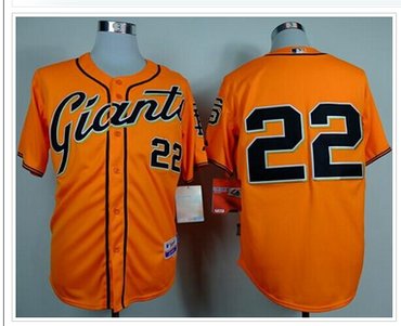 San Francisco Giants #22 Will Clark Orange Alternate Cool Base Baseball Jersey San Francisco Giants #22 Will Clark Orange Alternate Cool Base Baseball Jersey