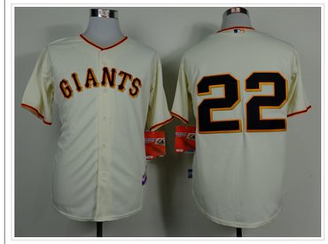 San Francisco Giants #22 Will Clark Cream Home Cool Base Baseball Jersey San Francisco Giants #22 Will Clark Cream Home Cool Base Baseball Jersey