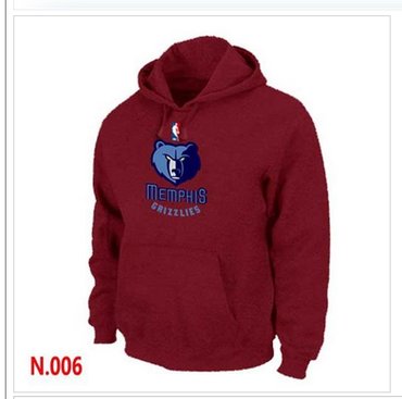 NBA Memphis Grizzlies Pullover Hoodie Red NBA Memphis Grizzlies Pullover Hoodie Red