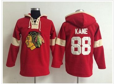Chicago Blackhawks #88 Patrick Kane Red Pullover NHL Hoodie Chicago Blackhawks #88 Patrick Kane Red Pullover NHL Hoodie