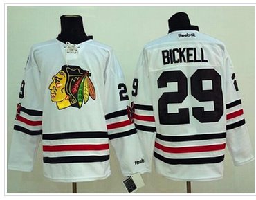 Chicago Blackhawks #29 Bryan Bickell White 2015 Winter Classic Stitched NHL Jersey