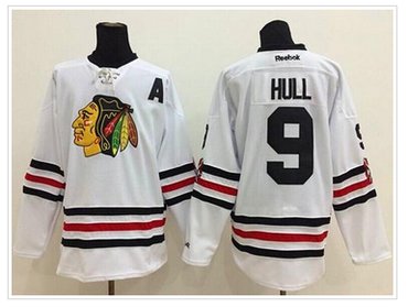 Chicago Blackhawks #9 Bobby Hull White 2015 Winter Classic Stitched NHL Jersey Chicago Blackhawks #9 Bobby Hull White 2015 Winter Classic Stitched NHL Jersey