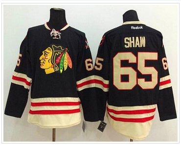 Chicago Blackhawks #65 Andrew Shaw Black 2015 Winter Classic Stitched NHL Jersey