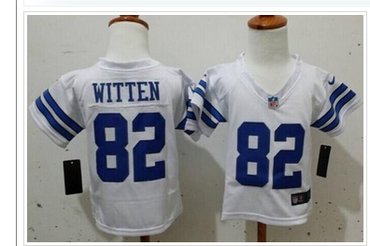 Toddler NEW Cowboys #82 Jason Witten White Stitched NFL Elite Jersey