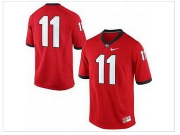 Georgia Bulldogs 11 Aaron Murray Red College Football Limited NCAA Jerseys